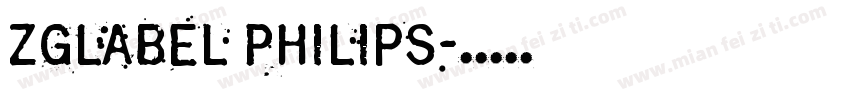 ZGlabel Philips字体转换